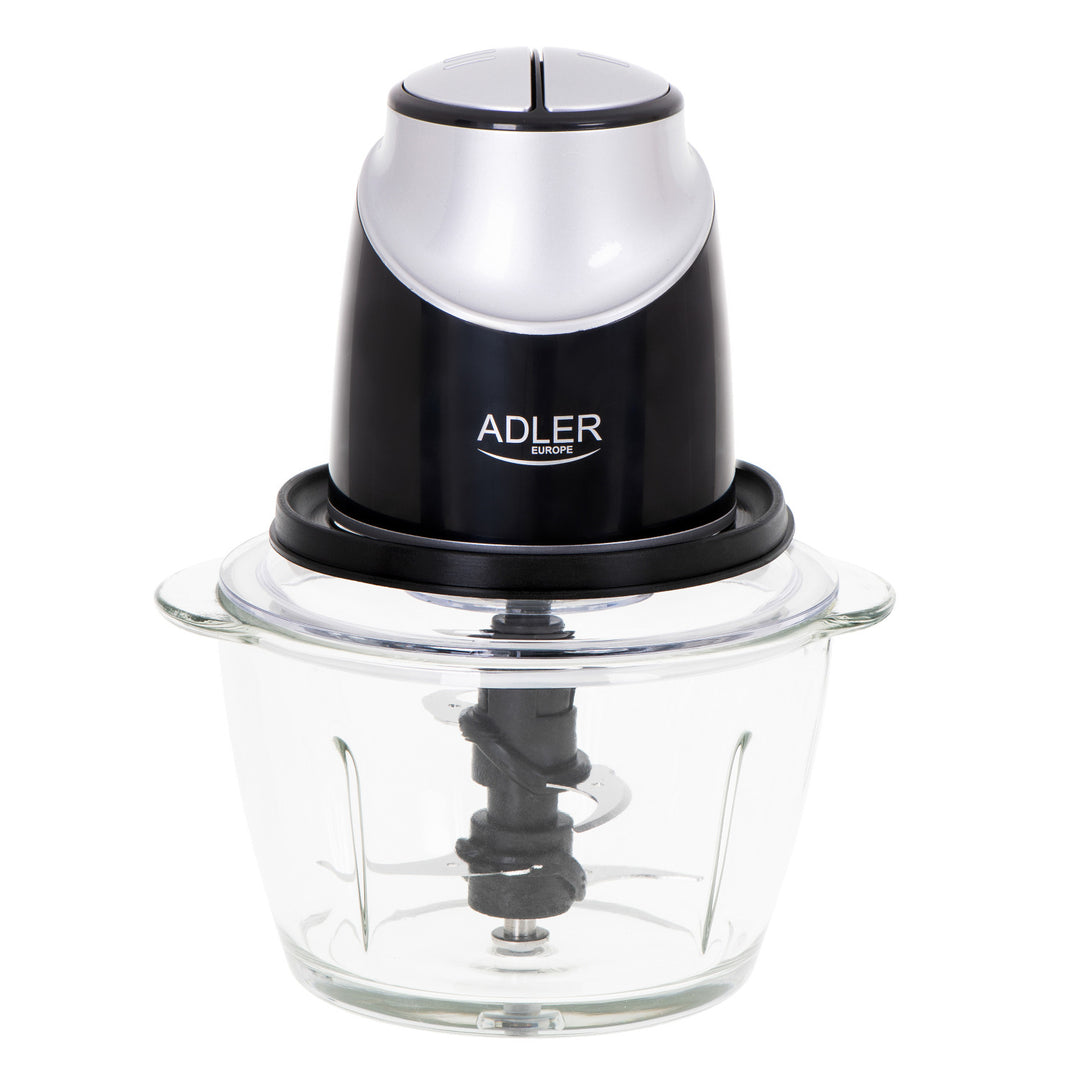 Tritatutto con ciotola in vetro Adler AD 4082 300W lame in acciaio inox