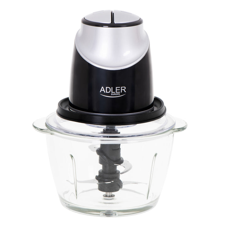 Tritatutto con ciotola in vetro Adler AD 4082 300W lame in acciaio inox