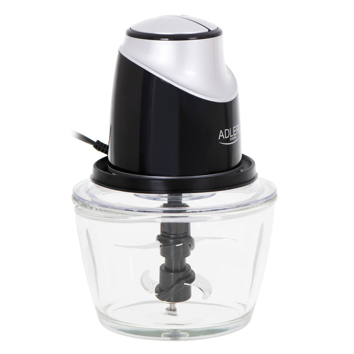 Tritatutto con ciotola in vetro Adler AD 4082 300W lame in acciaio inox