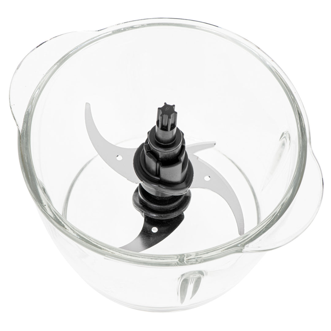 Tritatutto con ciotola in vetro Adler AD 4082 300W lame in acciaio inox