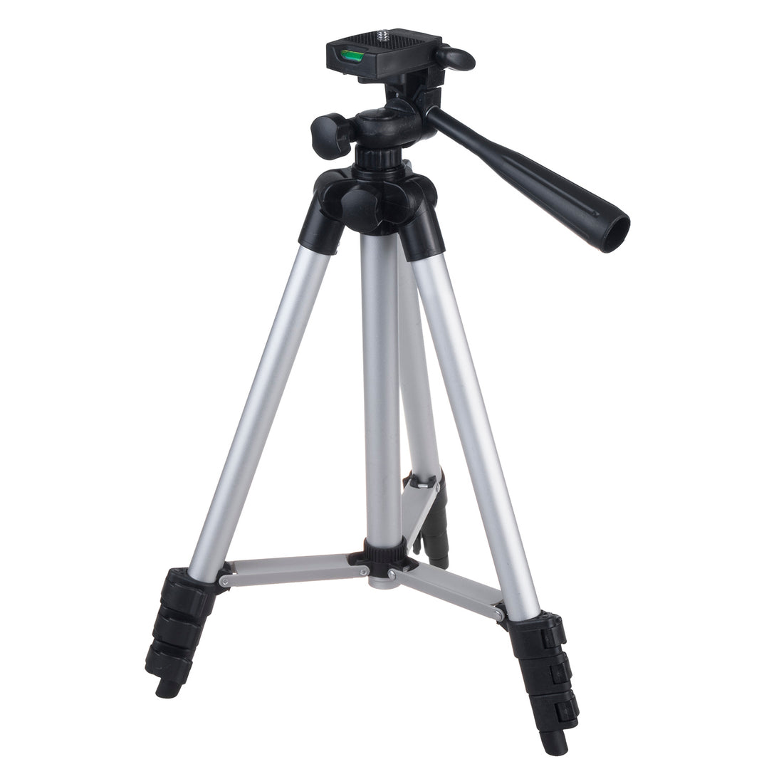 Maclean MC-164 Treppiede universale 1/4" , per fotocamere, videocamere, smartphone, luci anulari max. 1050 mm, max. 2 kg, MC-164