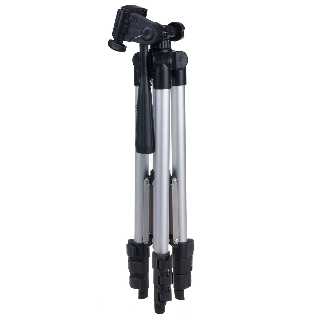 Maclean MC-164 Treppiede universale 1/4" , per fotocamere, videocamere, smartphone, luci anulari max. 1050 mm, max. 2 kg, MC-164