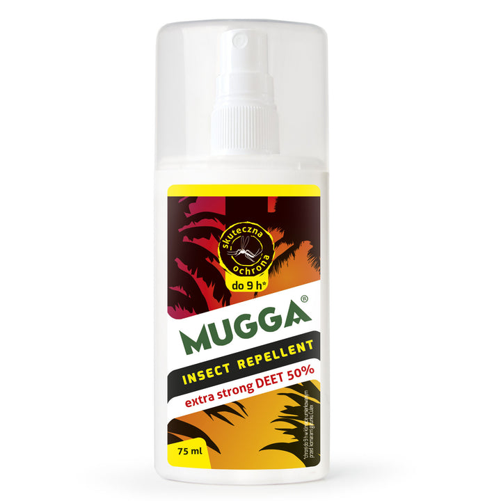 Zestaw Mugga Spray forte + Roll On 50% Deet Mugga