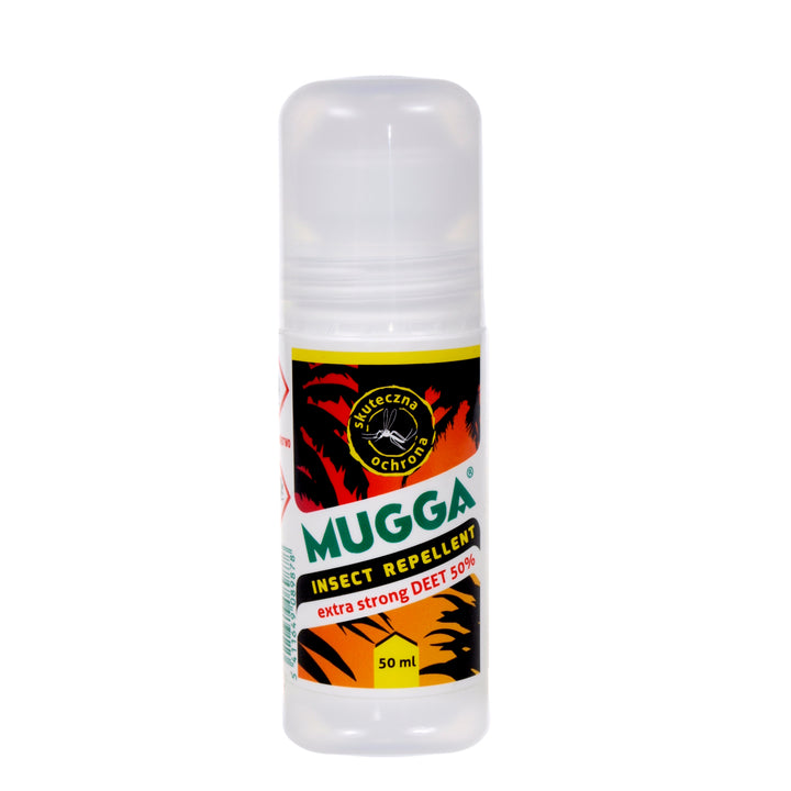 Zestaw Mugga Spray forte + Roll On 50% Deet Mugga