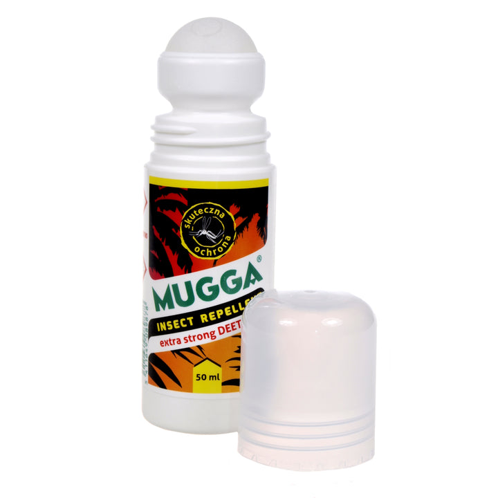 Zestaw Mugga Spray forte + Roll On 50% Deet Mugga