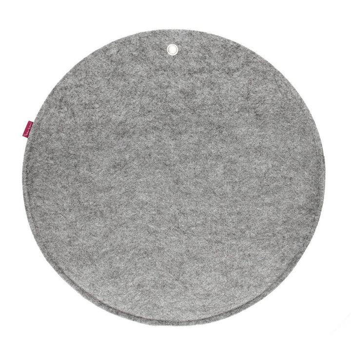 Organizzatore da parete rotondo  con tasche grigio XL - 45 cm