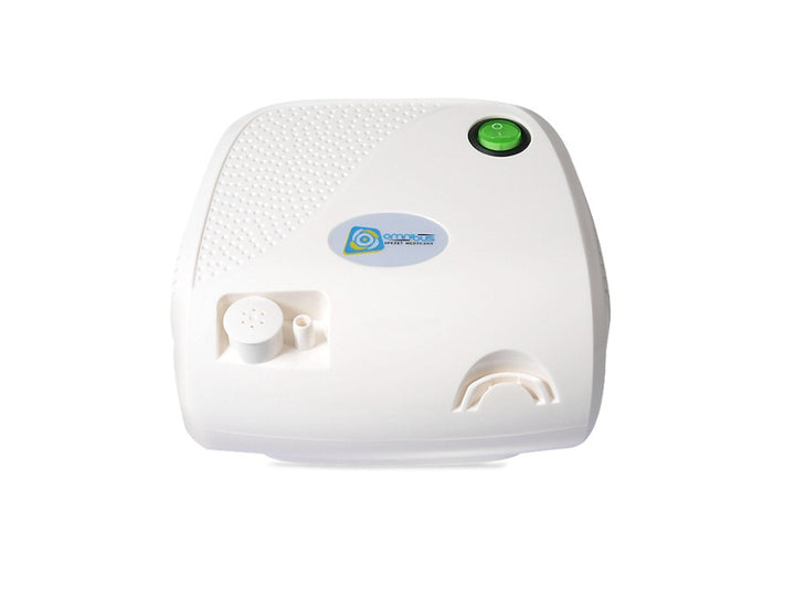 Inalatore a compressore Omnibus BR-CN116 bianco + tubo + borsa