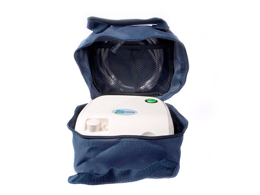 Inalatore a compressore Omnibus BR-CN116 bianco + tubo + borsa