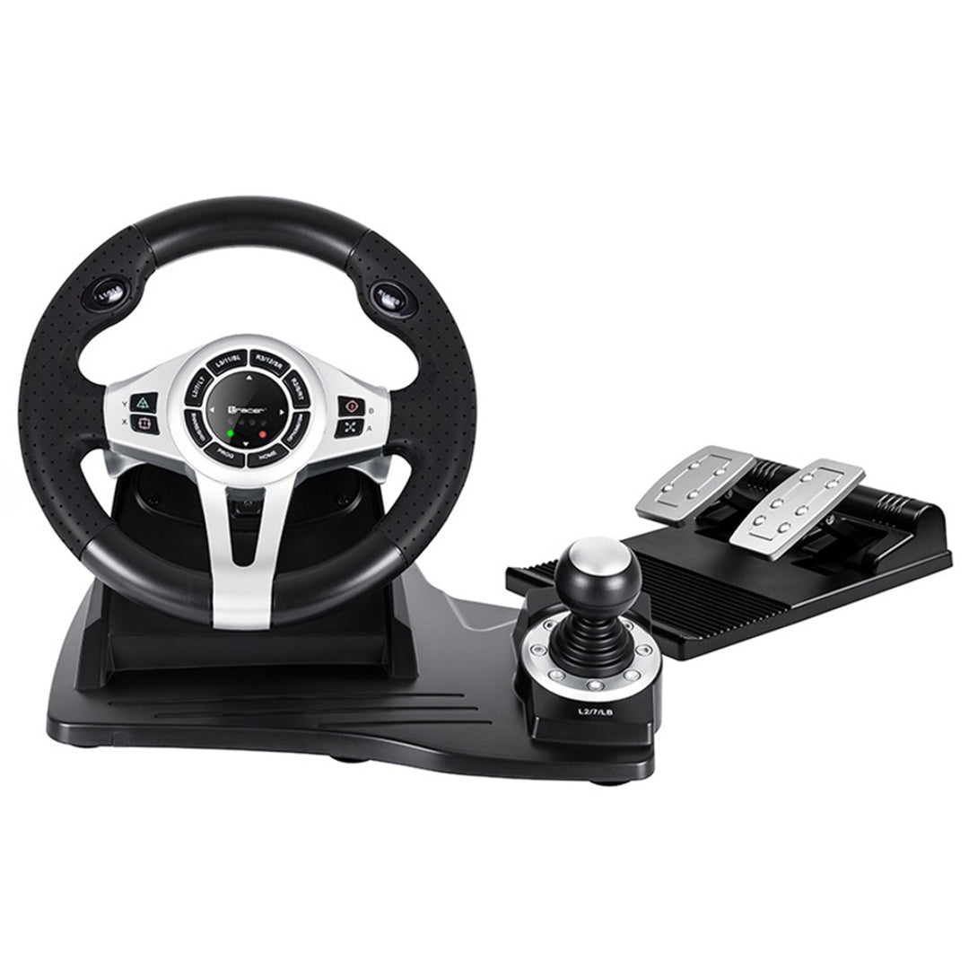 Volante Tracer Roadster per PC PS3 PS4 XBox One con cavo