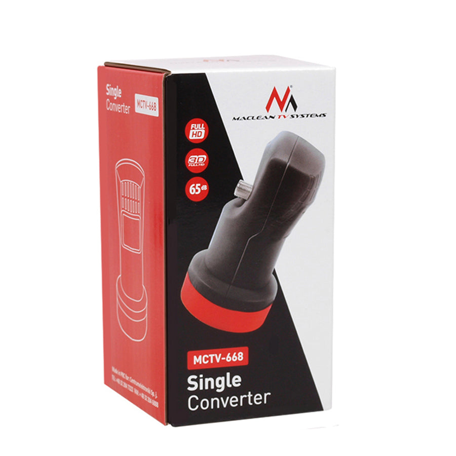 Convertitore Sat Singolo 4K NC+ Polsat MCTV-668 + spina F