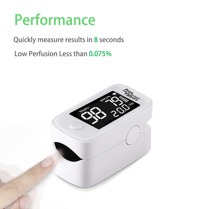 Pulsossimetro medico ProMedix PS-870 + batterie