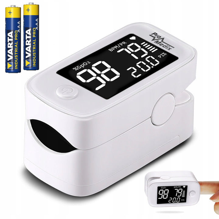 Pulsossimetro medico ProMedix PS-870 + batterie