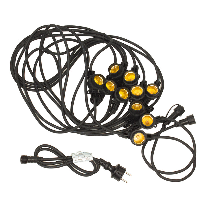 Ghirlanda luminosa da giardino 10 m catena LED MCE410