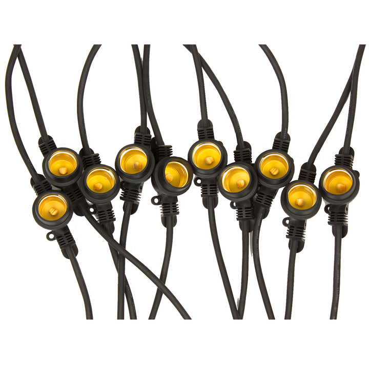 Ghirlanda luminosa da giardino 10 m catena LED MCE410