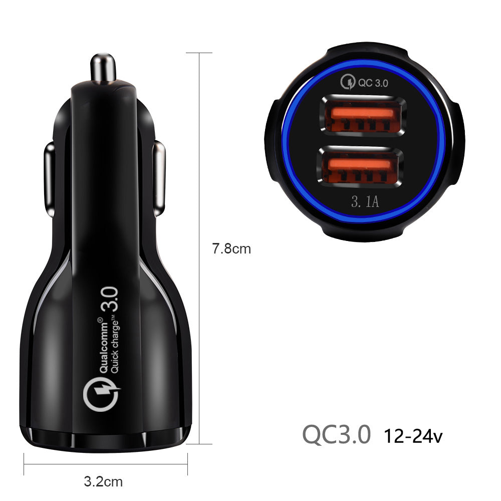 Caricatore per auto USB Maclean Energy 6100 mA + cavo