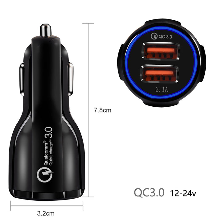 Caricatore per auto USB Maclean Energy 6100 mA + cavo