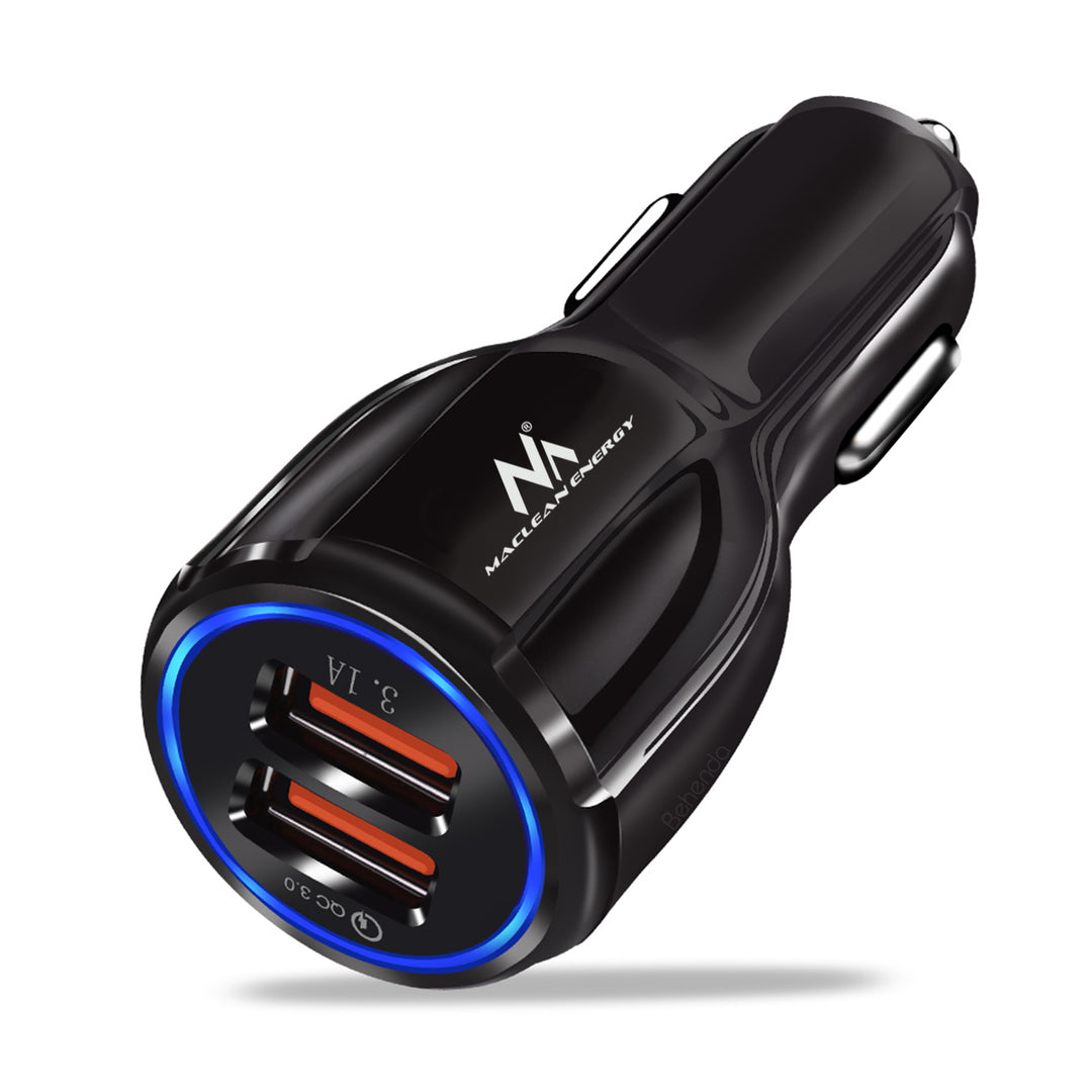 Caricatore per auto USB Maclean Energy 6100 mA + cavo