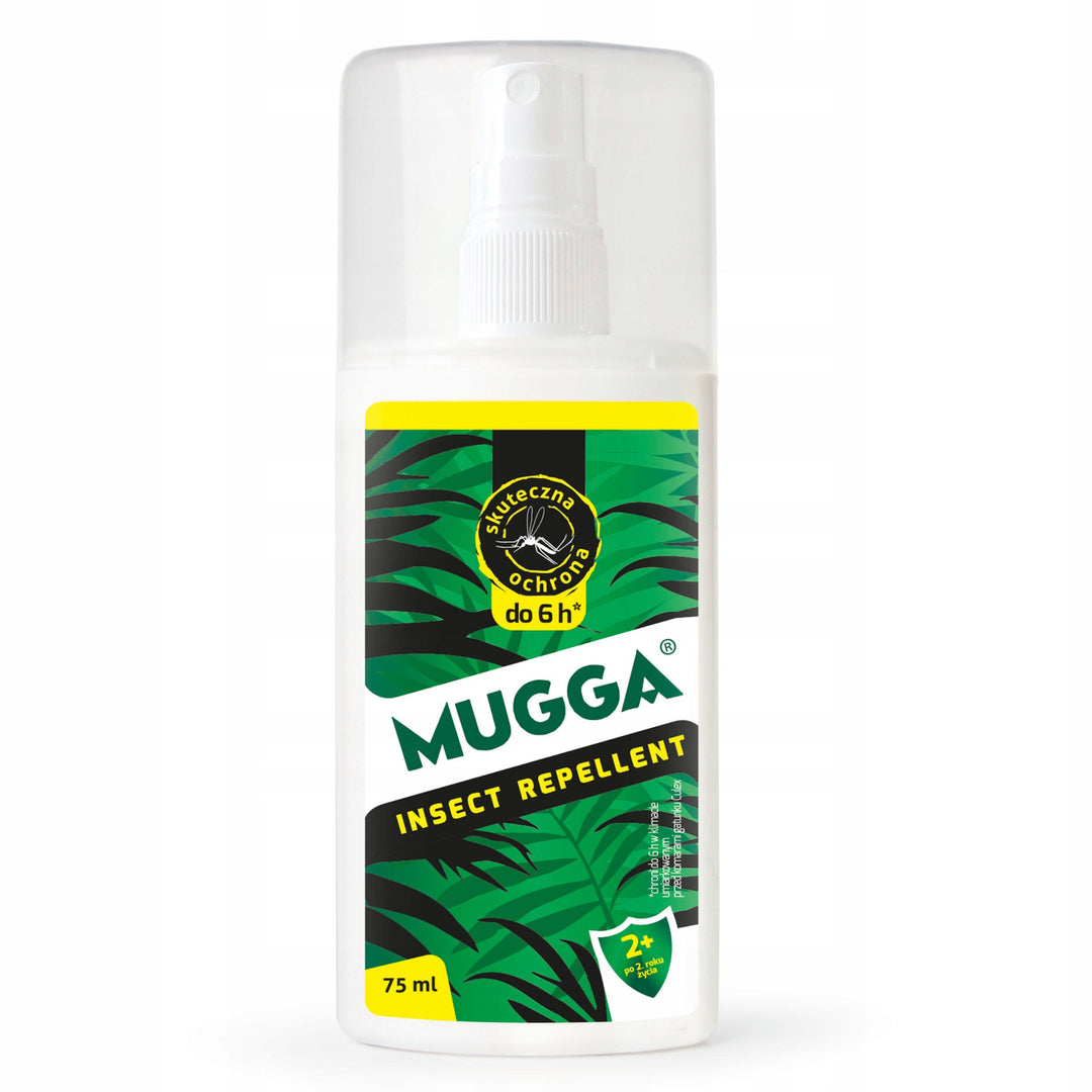 Mugga spray 9,5% 75ml per zanzare e zecche + Lozione lenitiva 50ml