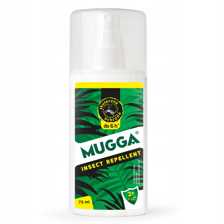 Mugga spray 9,5% 75ml per zanzare e zecche + Lozione lenitiva 50ml