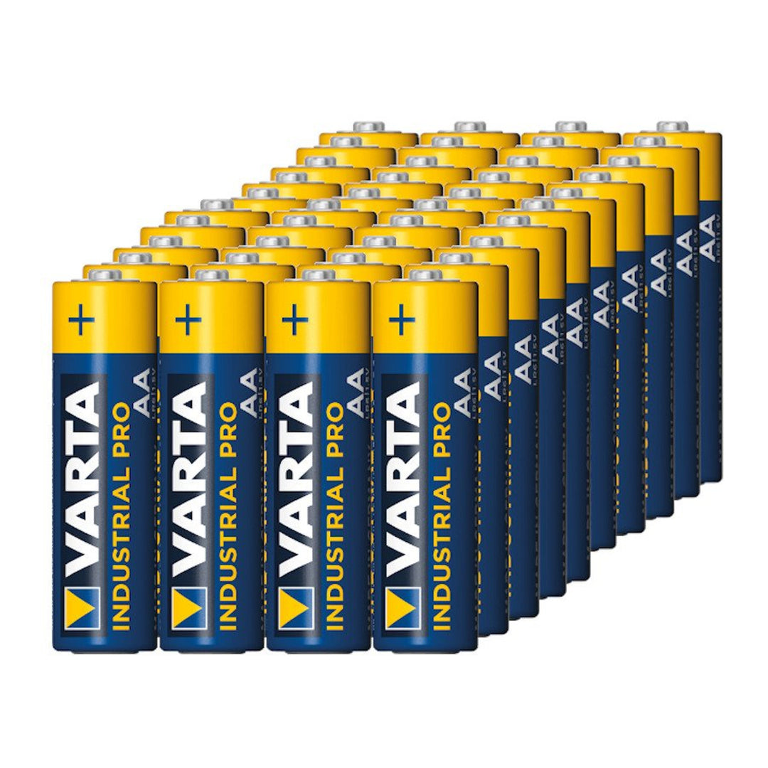Batterie alcaline Varta Industrial AAA AA 80 pezzi