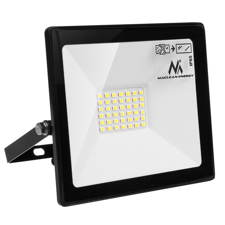 Supporto da lavoro a pavimento con illuminatore LED Maclean 30W