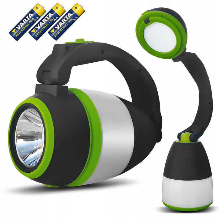 Torcia multifunzione Maclean MCE294 200 lm + 3× batterie Varta AA