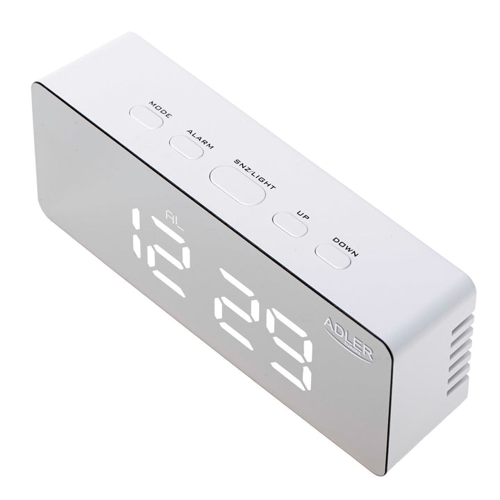 Sveglia con display LED e termometro Adler AD 1189 W