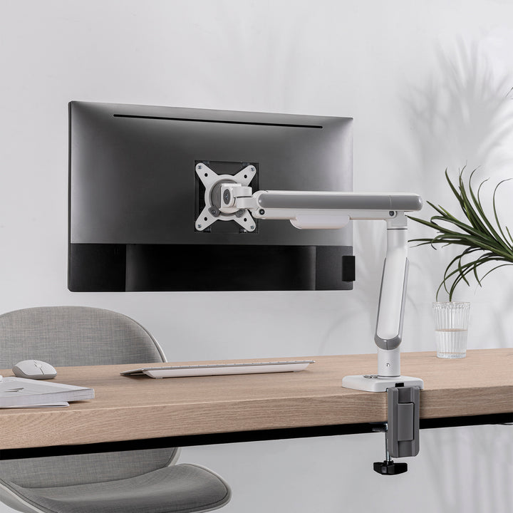 Supporto per monitor LCD Ergo Office, molla a gas, VESA 75x75 e 100x100, 17-32" 9kg, ER-751