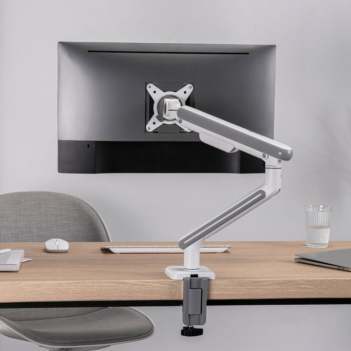 Supporto per monitor LCD Ergo Office, molla a gas, VESA 75x75 e 100x100, 17-32" 9kg, ER-751