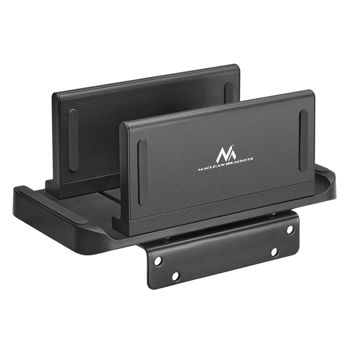 Supporto per terminali Thin Client/Mini PC Maclean, nero, adatto a supporti VESA, indipendente, MC-454
