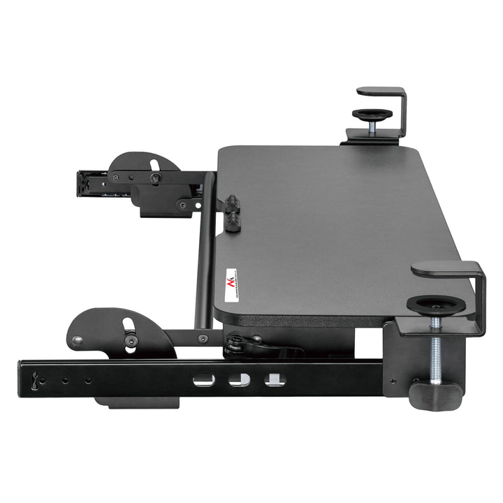 Supporto per tastiera sotto la scrivania Maclean, regolabile, 5 kg max, 67x24 cm, MC-462