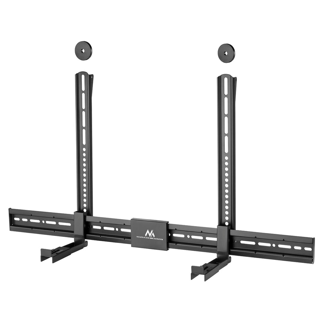 Supporto soundbar regolabile Maclean, profondità 86~155 mm, 15 kg max, MC-465 Montaggio TV