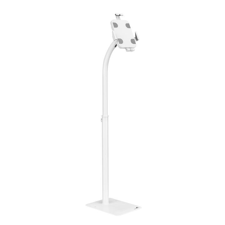 Supporto pubblicitario per tablet Maclean, montaggio a pavimento con blocco, 7,9"-11", universale, MC-467W