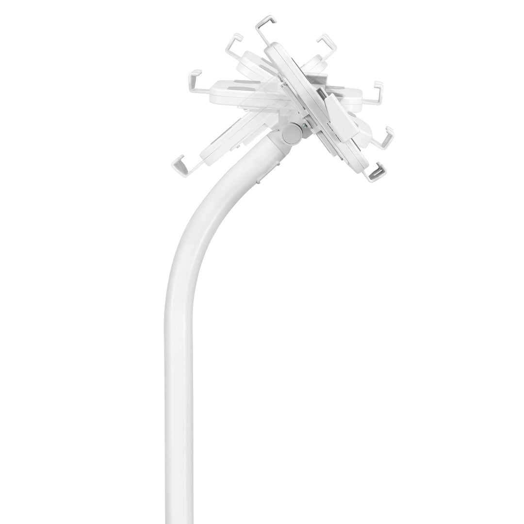 Supporto pubblicitario per tablet Maclean, montaggio a pavimento con blocco, 7,9"-11", universale, MC-467W