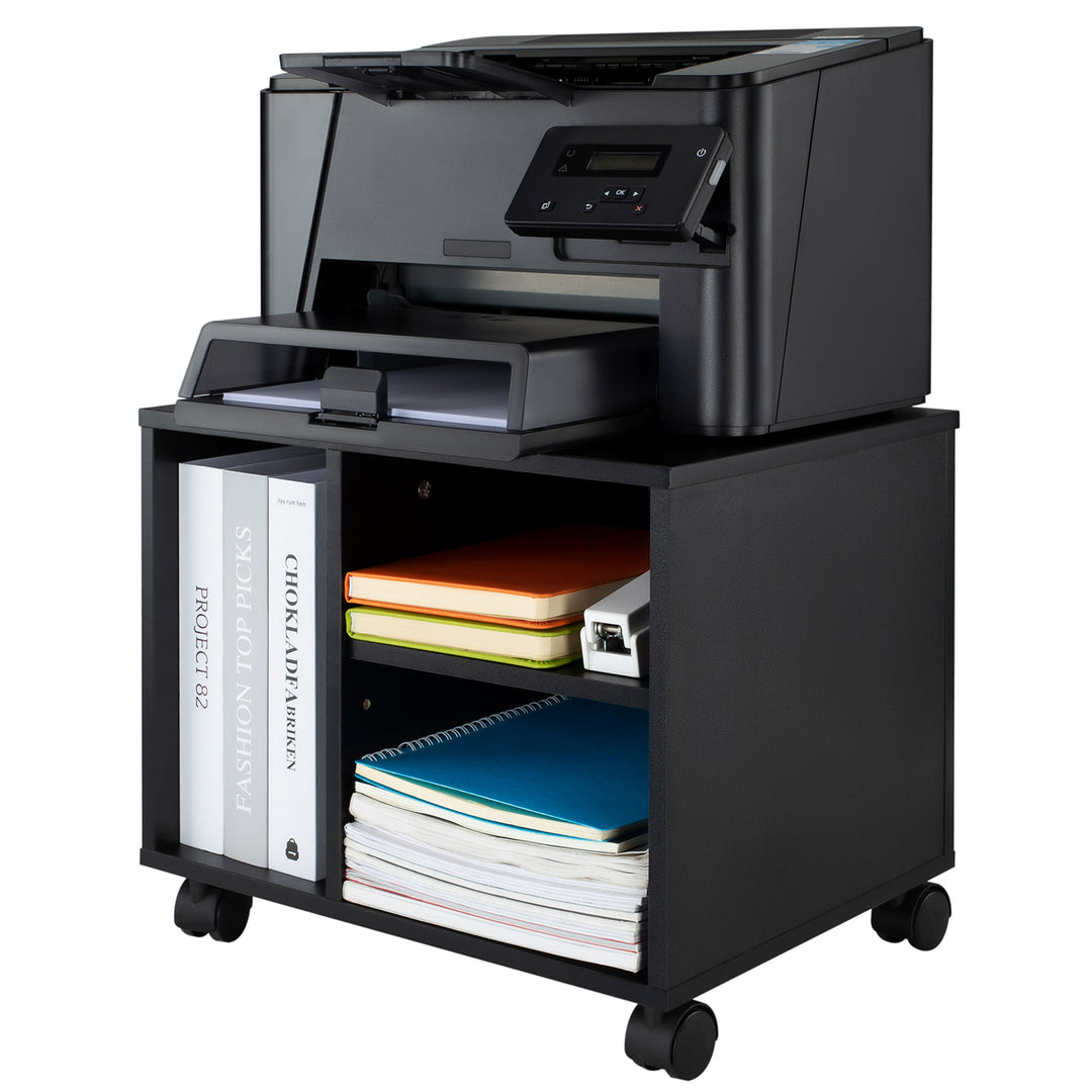 Contenitore organizer su ruote Maclean, 408x357x315 mm, 2 ripiani, 20 kg max, MC-477
