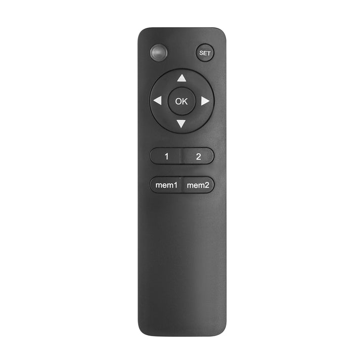 Supporto elettrico a soffitto Maclean per TV, supporto compatibile con applicazione TUYA, VESA max 600x400, per pareti inclinate, telecomando, 32"-70", 35kg, MC-880T