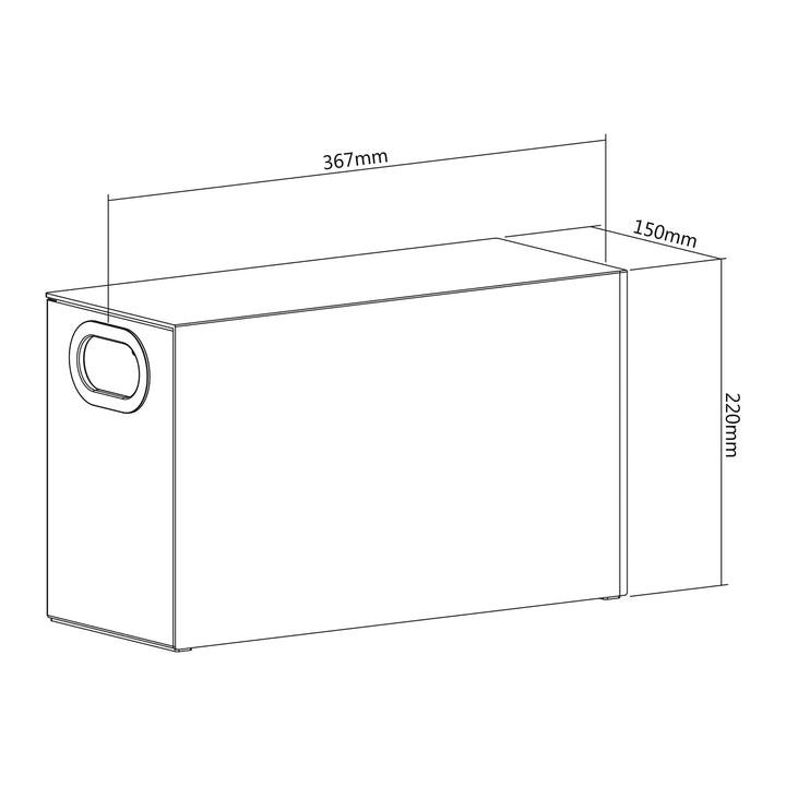 Maclean Supporto Orrganizzatore per Dyson Airwrap Stylerr, 367x150x220mm, 8kg, MC-478