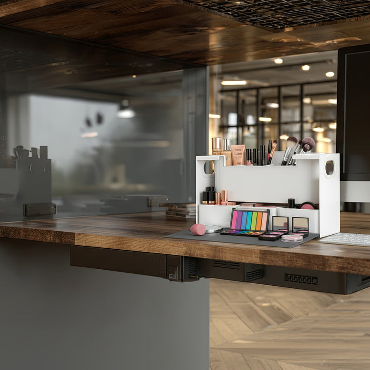 Contenitore universale Maclean per cosmetici e articoli da toeletta, 8 kg, 367x150x220 mm, MC-479 Portatrucchi