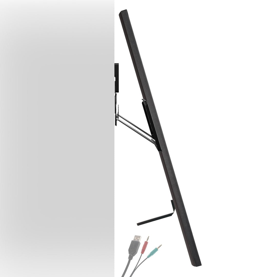 Supporto a parete ultrapiatto Maclean per TV, 37-80", max VESA 600x400, MC-481