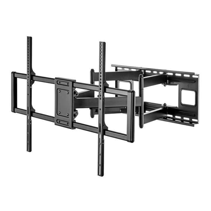 Supporto TV economico Maclean, max VESA900x600, 60-120", 120kg, nero, MC-482