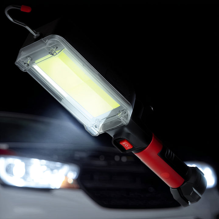 Maclean MCE307 Lampada da officina COB magnetica Maclean, 2x1200mAh, 700lm, USB Type-C/Micro USB, MCE307