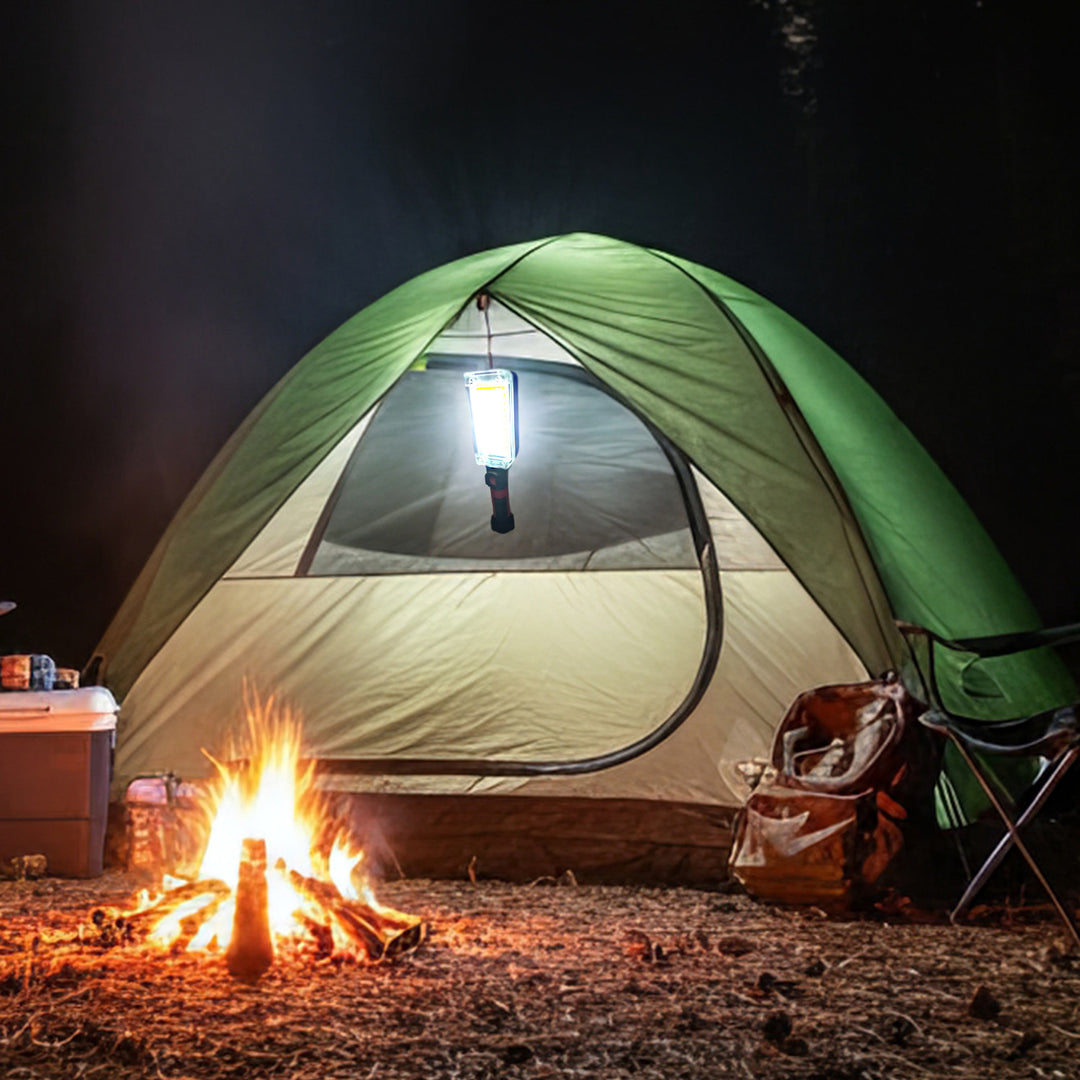 Maclean MCE307 Lampada da officina COB magnetica Maclean, 2x1200mAh, 700lm, USB Type-C/Micro USB, MCE307