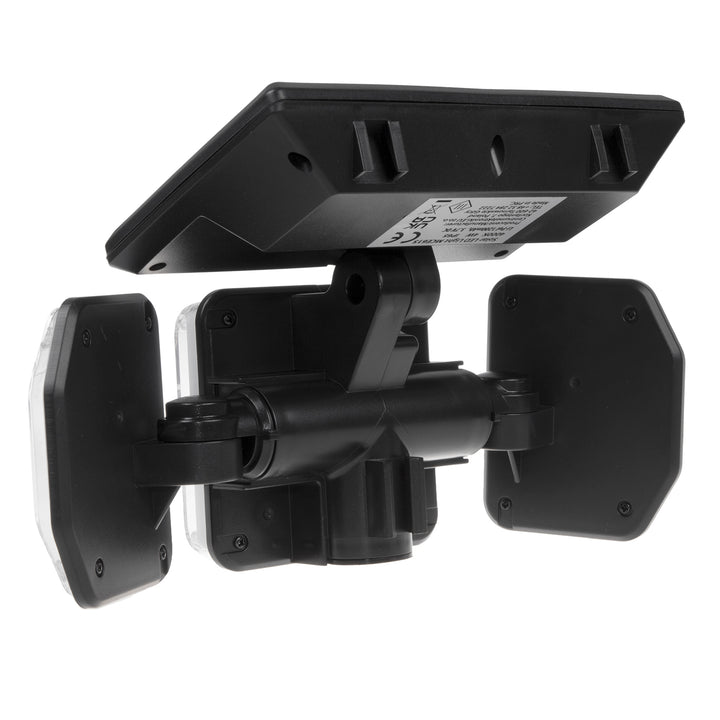 Maclean MCE615 Lampade solare da parete Lampade solari con sensore di movimento IP65 4W 320lm 122 LED SMD 4000K Illuminazione esterna bianco neutro 3 modalità di illuminazione Sensore crepuscolare
