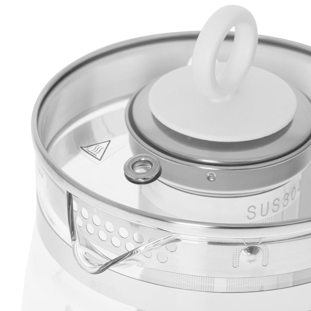 Bollitore in vetro da 1,5 L con infusore e controllo della temperatura Adler AD 1299
