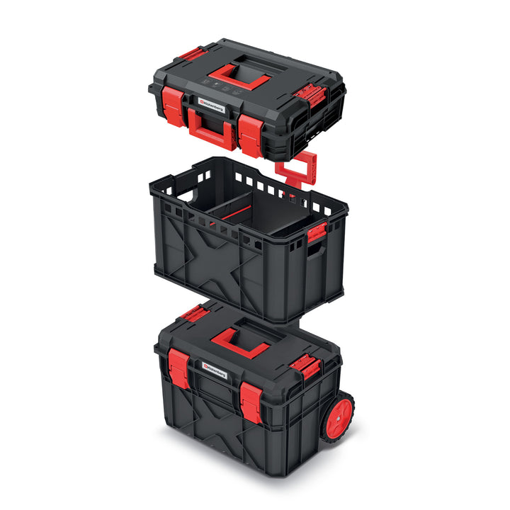 Set di 3 cassette degli attrezzi per blocchi KXBS6040100-S411