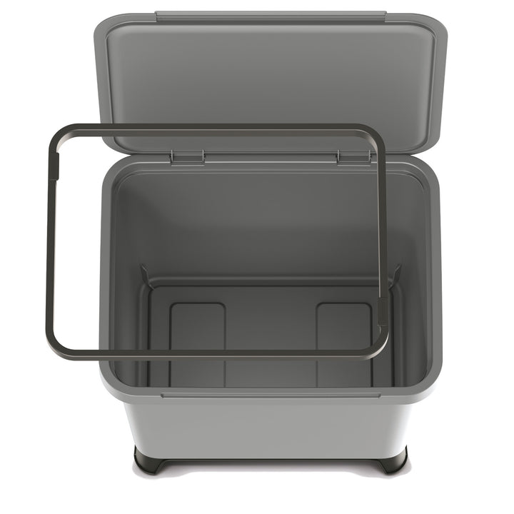 Pattumiera Keden SYSTEMA - Cestino per raccolta difefrenziata grigio 29 litri