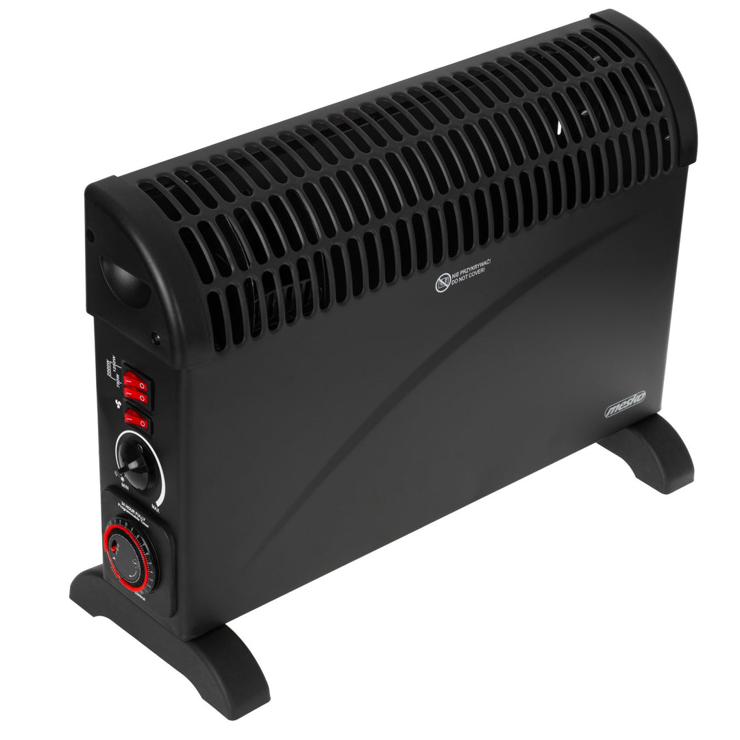 Mesko MS 7741b Riscaldatore elettrico nero Riscaldatore elettrico a convettore 3 livelli