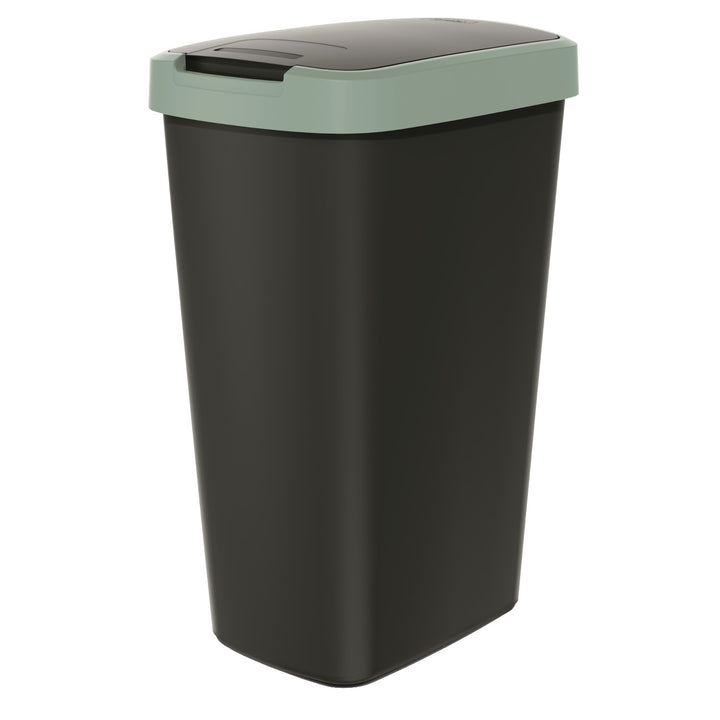 Keden COMPACTA Q Cestino per rifiuti con sportello- verde chiaro 45l