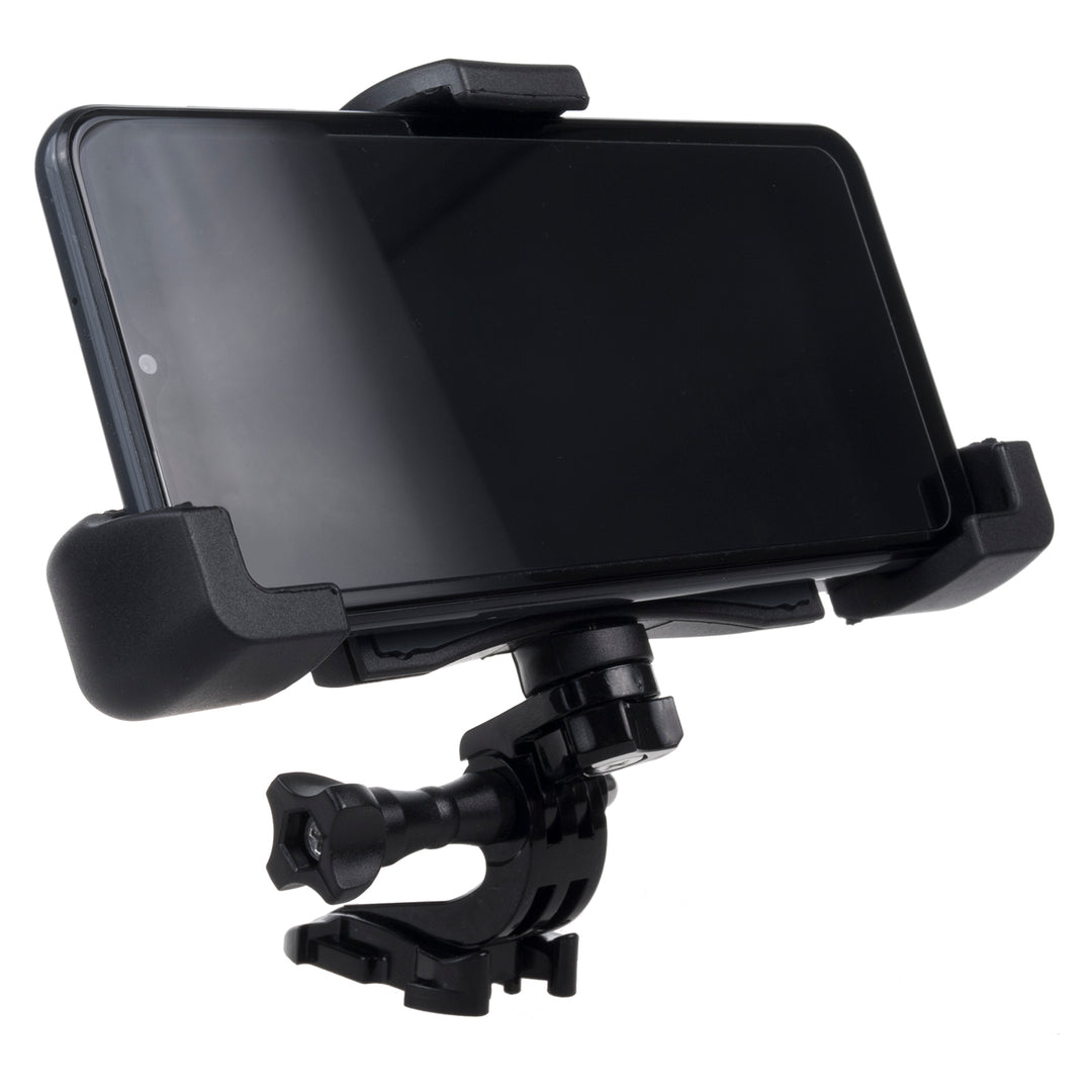 Maclean MC-445 Imbracatura sportiva per telefono, universale, per telefono, fotocamera, Compatibile con GoPro e altre fotocamere,