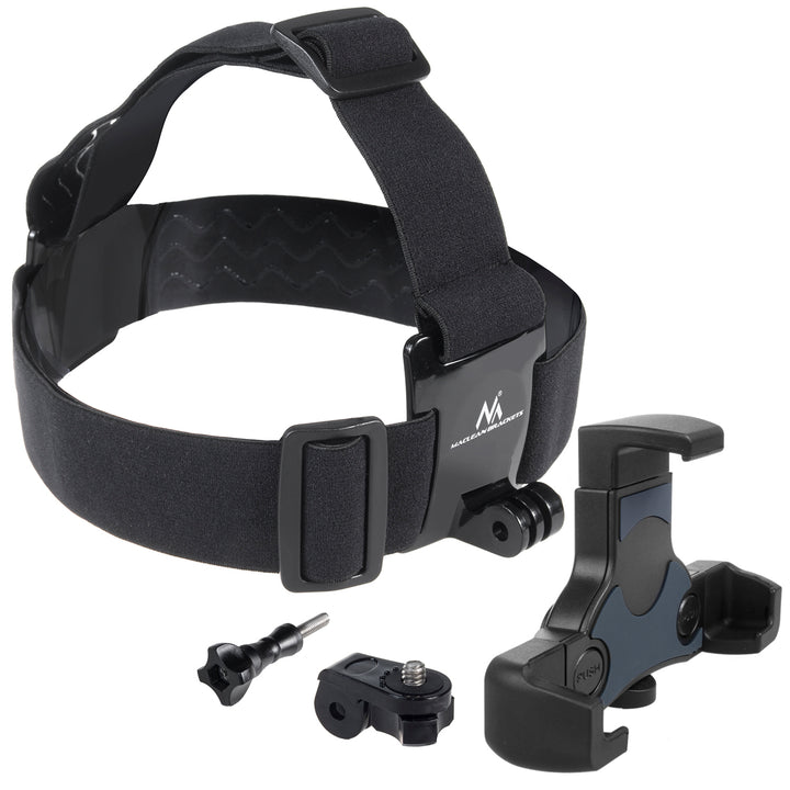 Maclean MC-448 Fascia sportiva Supporto per telefono cellulare, fotocamera, GoPro e altre videocamere Universale